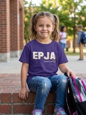 Kids Purple Graphic Tee